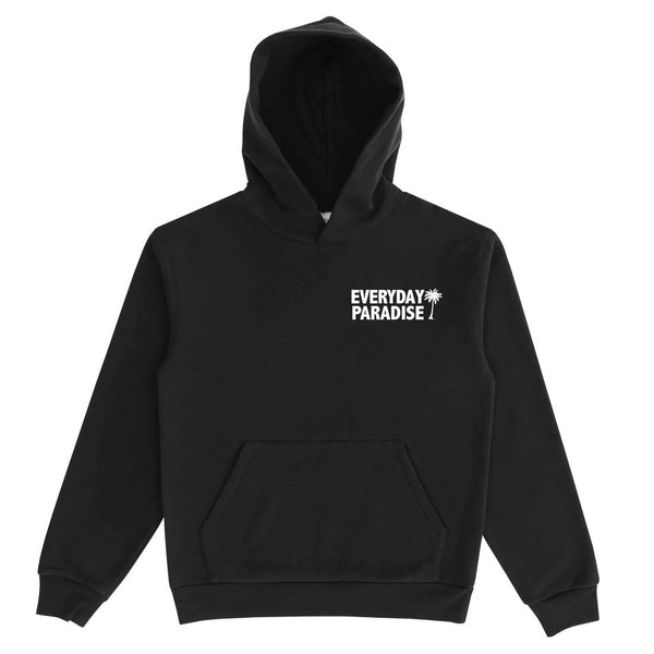 ESSENTIAL PARADISE , BLACK HOODIE